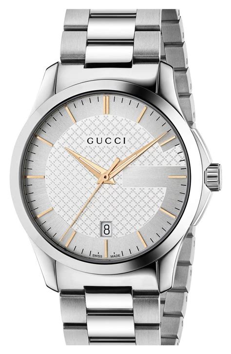 gucci g-timeless mens stainless steel bracelet watch|gucci g timeless watches.